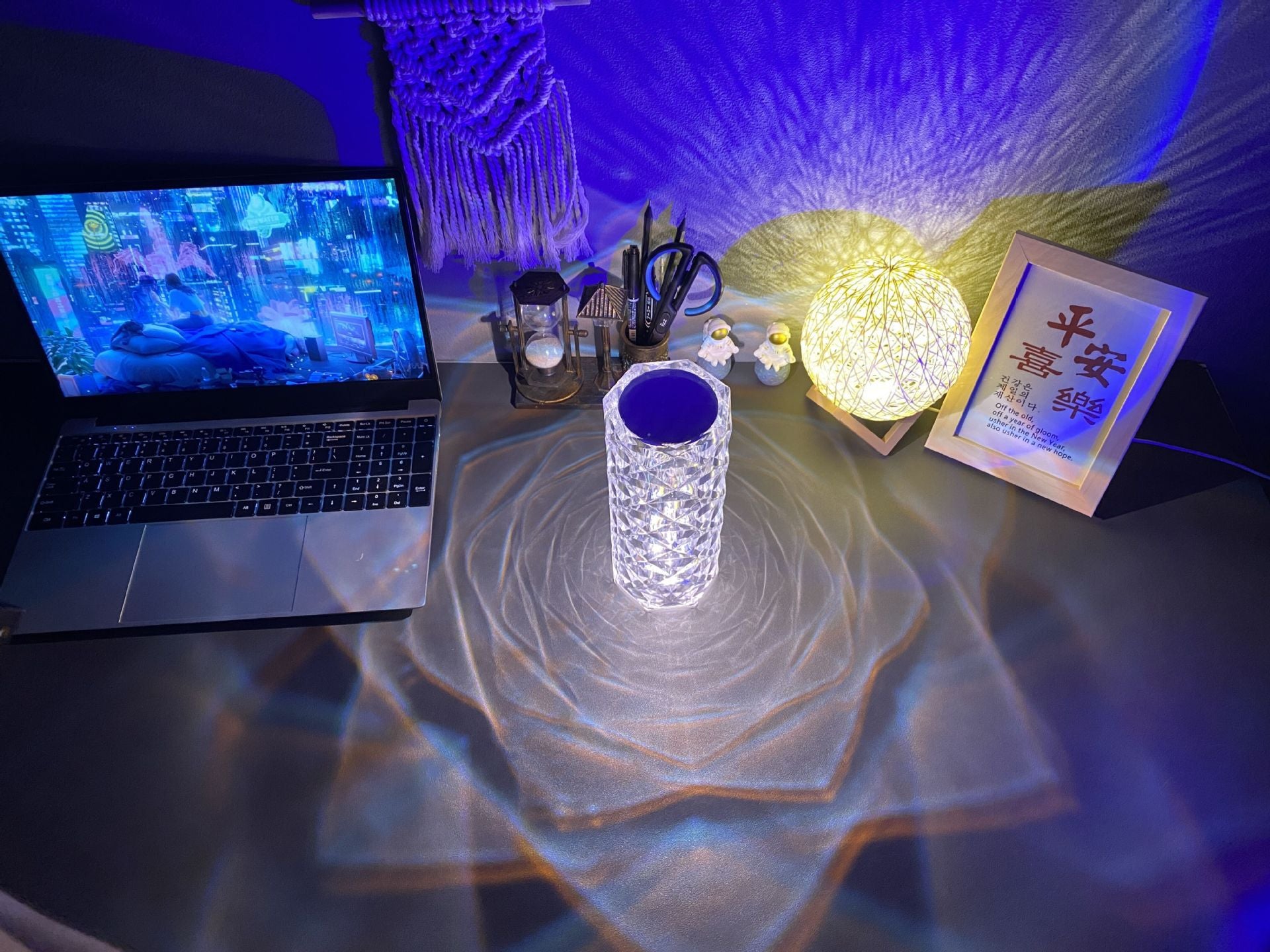 LED Rose Diamond Table Lamps