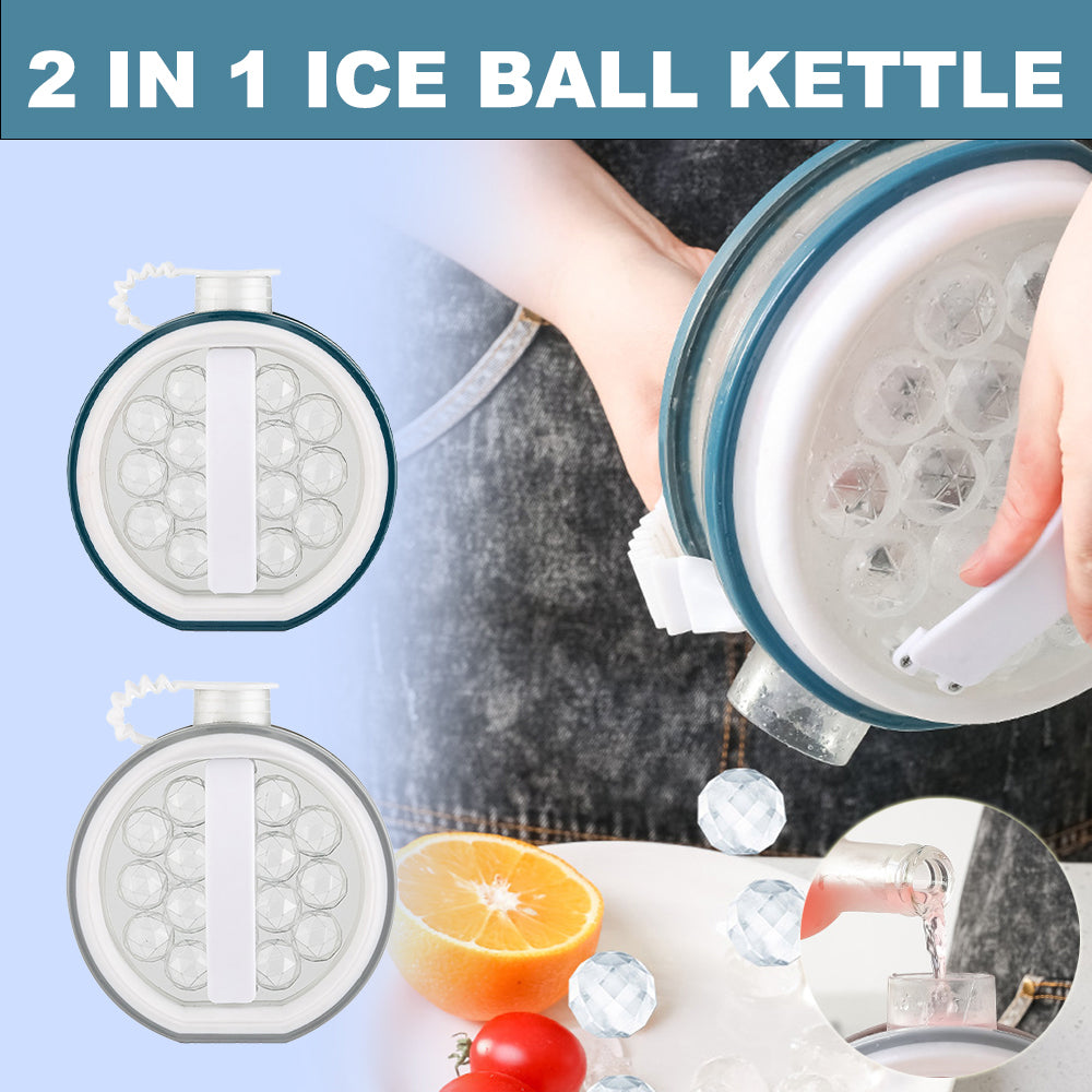 2 In 1 Portable Creative Ice Ball Maker
