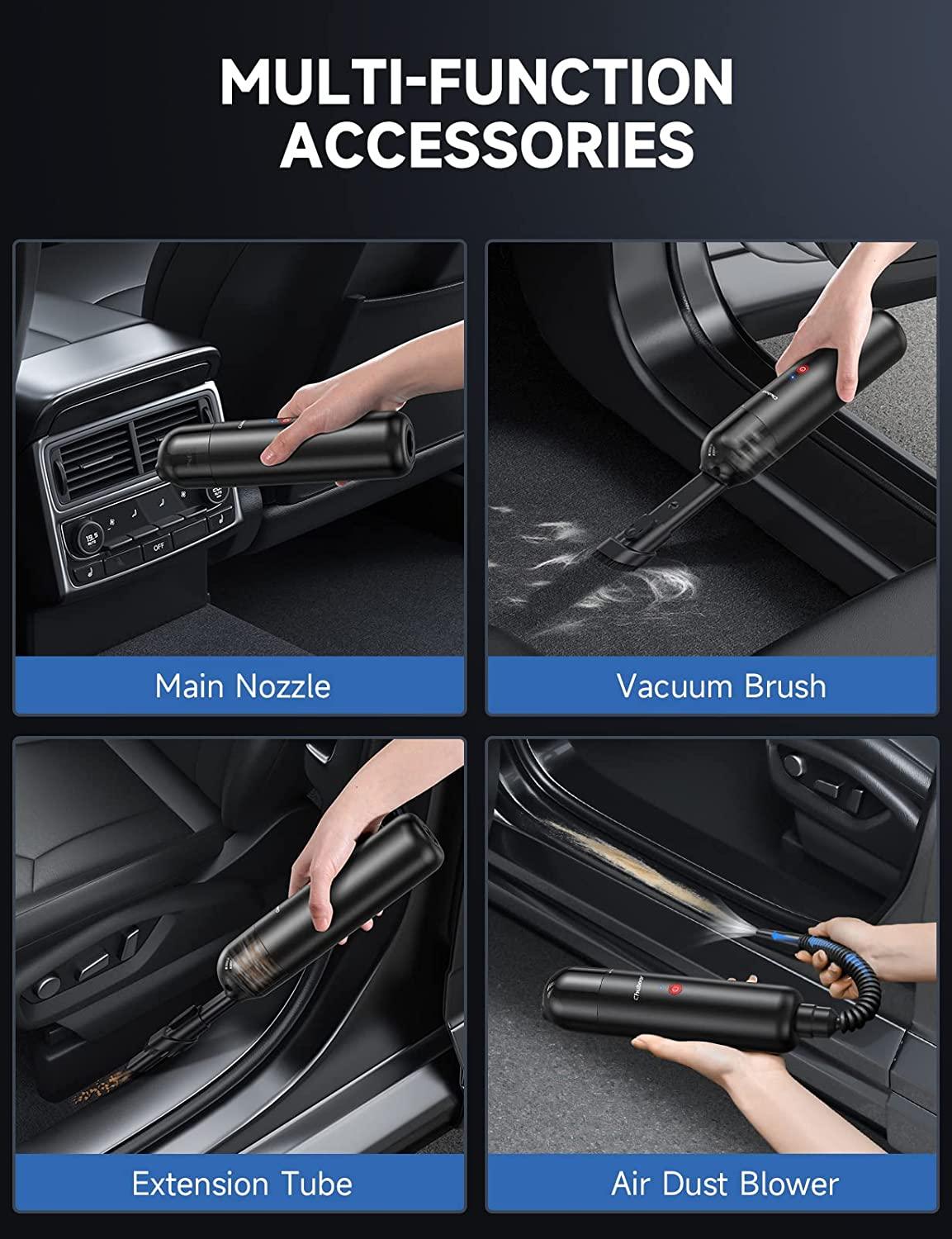 Mini Vacuum, Handheld Vacuum Cordless, Car Vacuum Cordless Rechargeable, Small Wireless Handheld Car Vacuum Cleaner