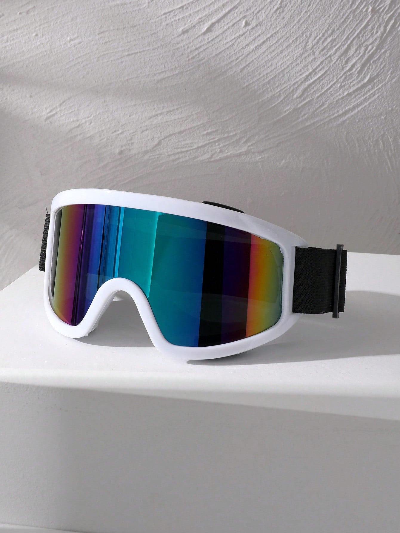 1Pair Women Minimalist Windproof Adjustable Fashion Versatile Ski Goggles, for Outdoor