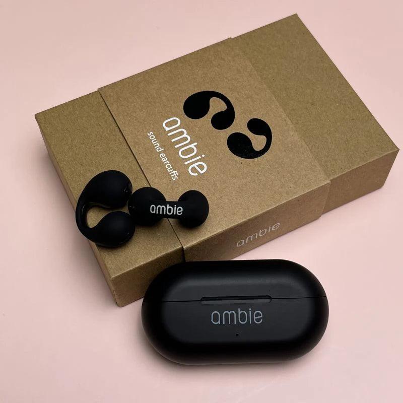 For Ambie Sound Earcuffs 1:1 Ear Earring Wireless Bluetooth Earphones Auriculares Headset TWS Sport Earbuds