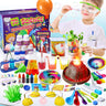70 Lab Experiments Science Kits for Kids Age 4-6-8-12 Educational Scientific Toys Gifts for Girls Boys, Chemistry Set, Crystal Growing, Erupting Volcano, Fruit Circuits STEM Activities