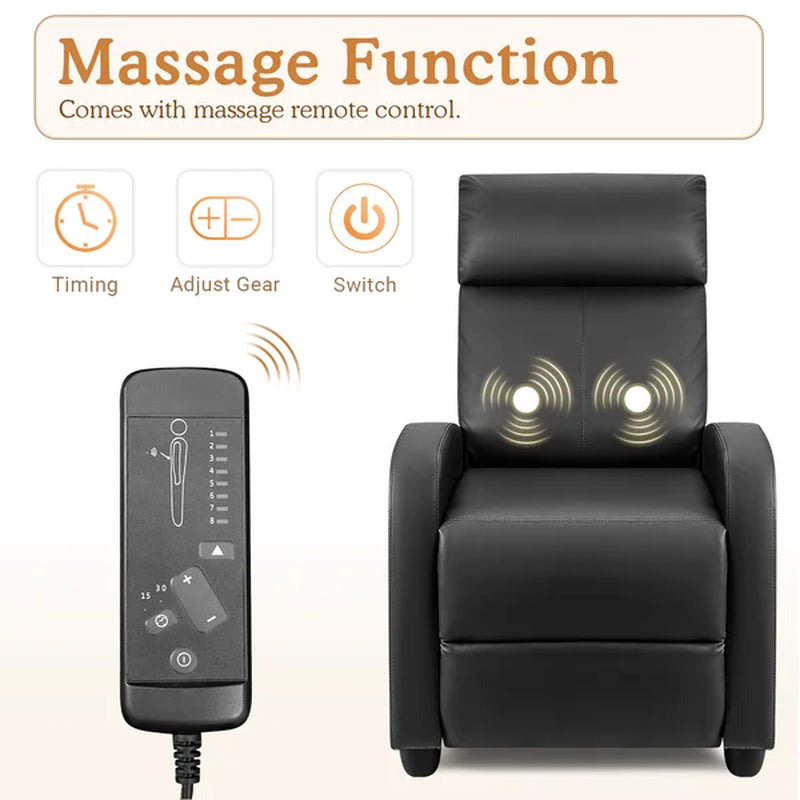Faux Leather Massage Chair