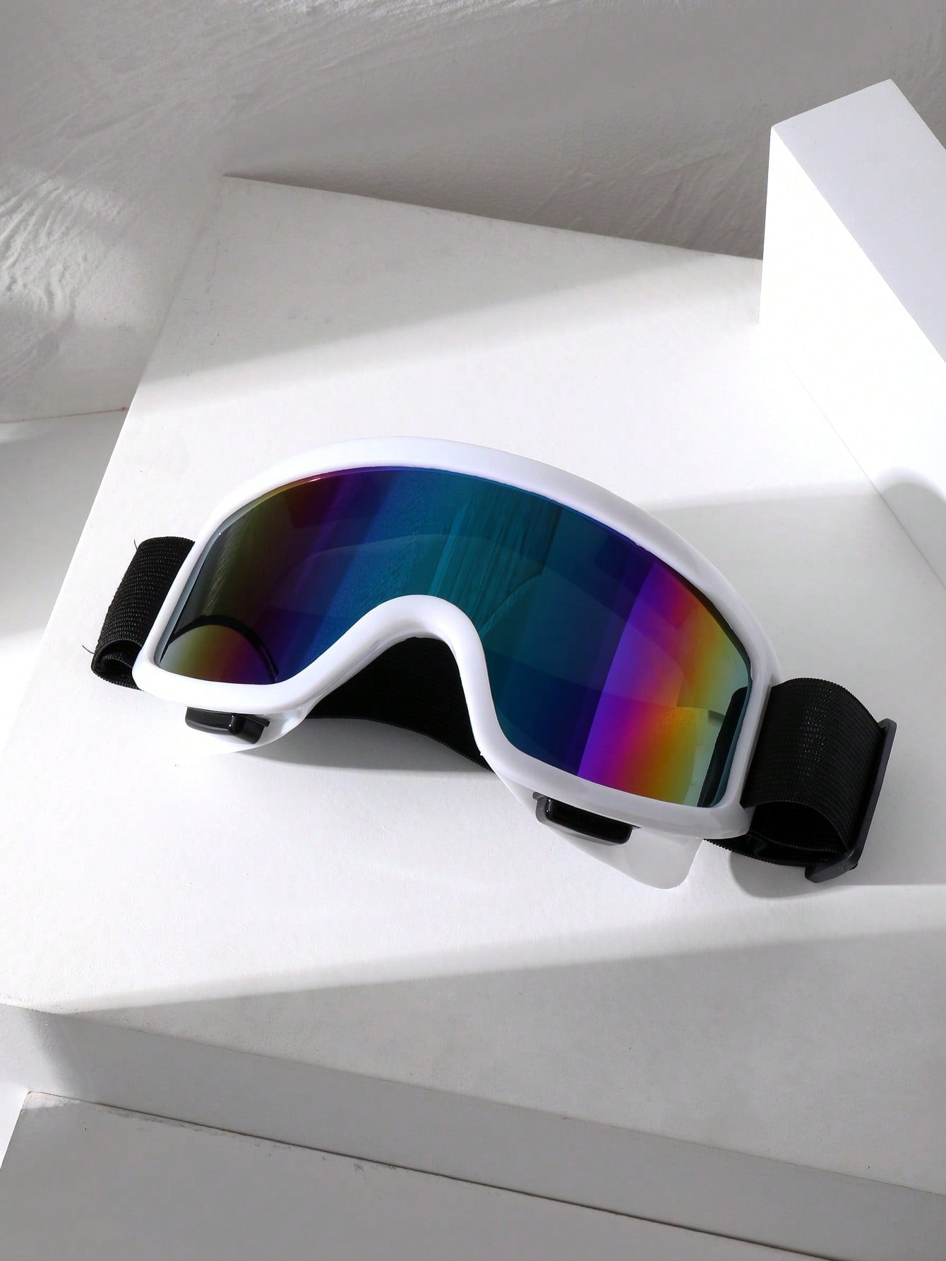 1Pair Women Minimalist Windproof Adjustable Fashion Versatile Ski Goggles, for Outdoor